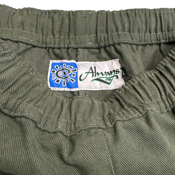 Always Do Green Drill Skate Pant (M)