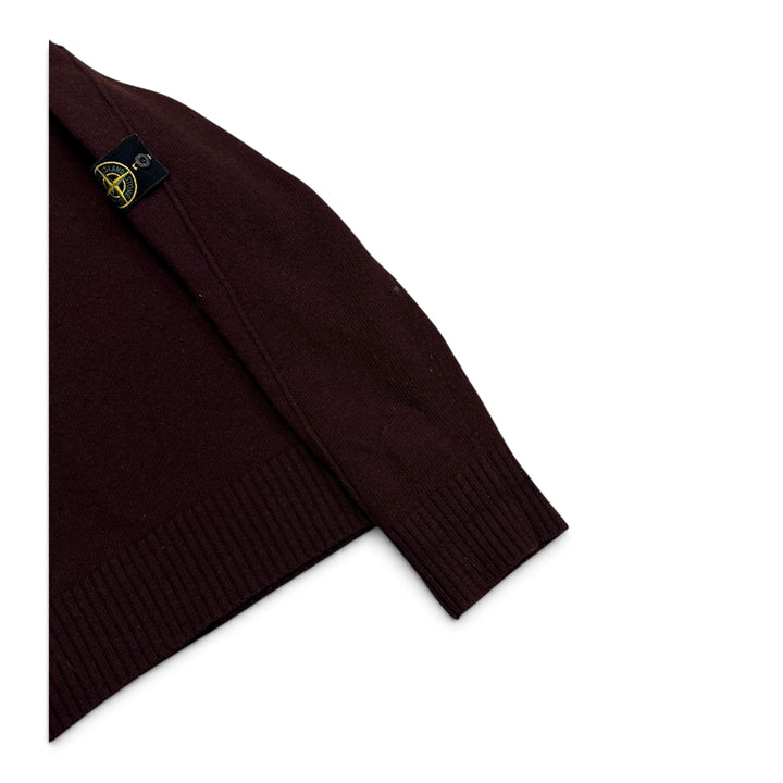Vintage Stone Island Crew Neck Knitted Jumper Navy (L)