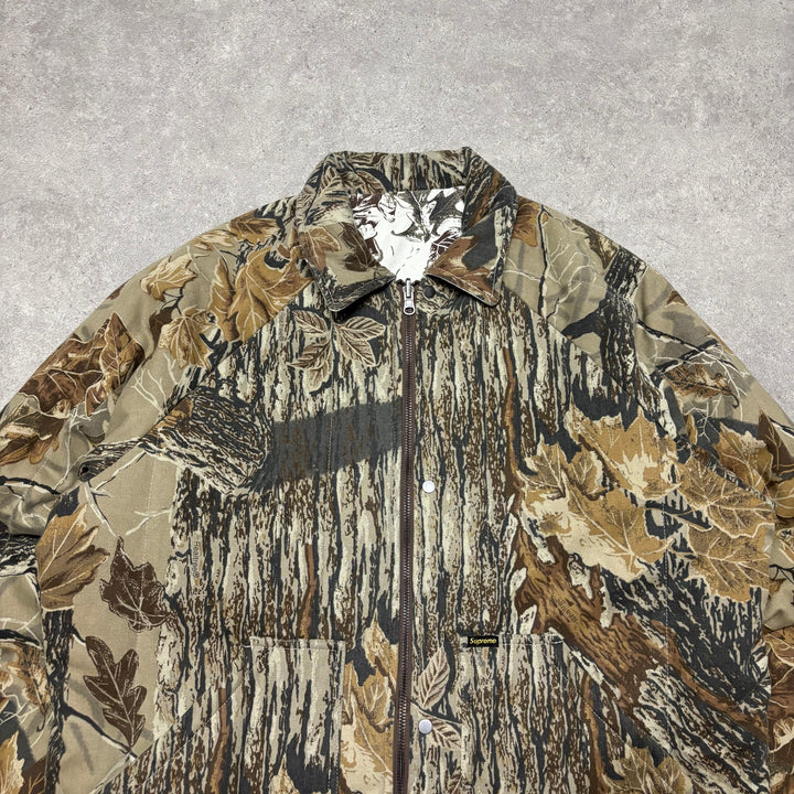Supreme Real Tree Camo Reversible Padded Jacket (M)