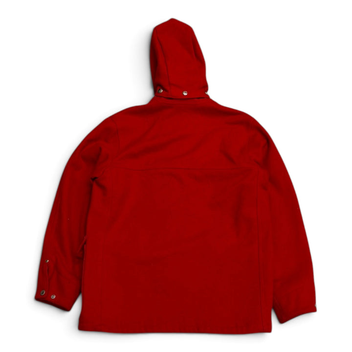Vintage Polo Ralph Lauren Fireman Clasp Hooded Jacket Red (L)
