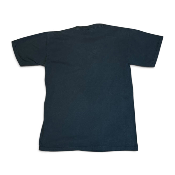 90's Vintage Florida Keys Shark Black Graphic T-Shirt (M)