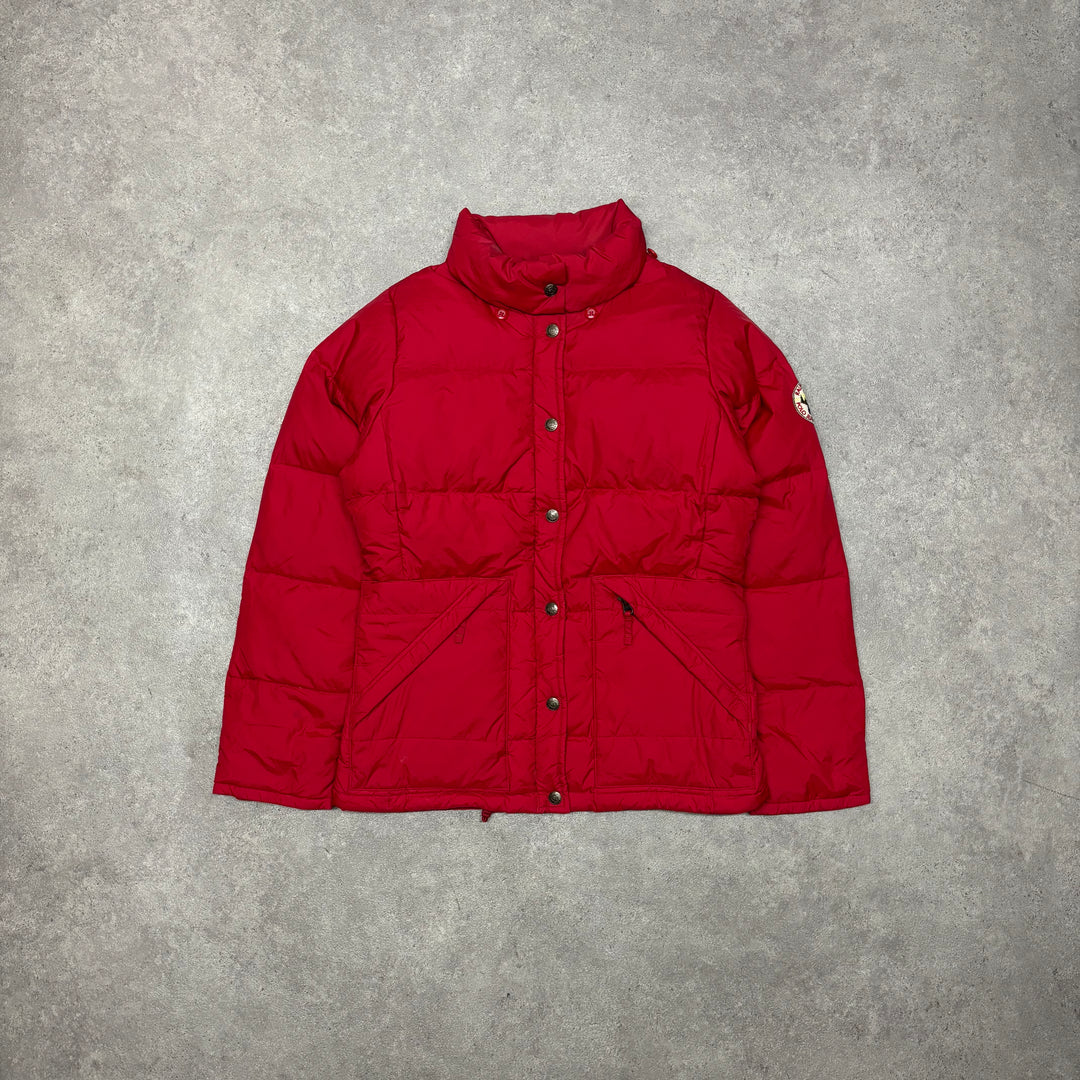 Vintage Polo Ralph Lauren Jeans Red Puffer Jacket (XS)