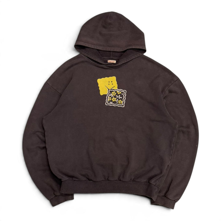 Kapital Dark Grey Graphic Pullover Hoodie (L)