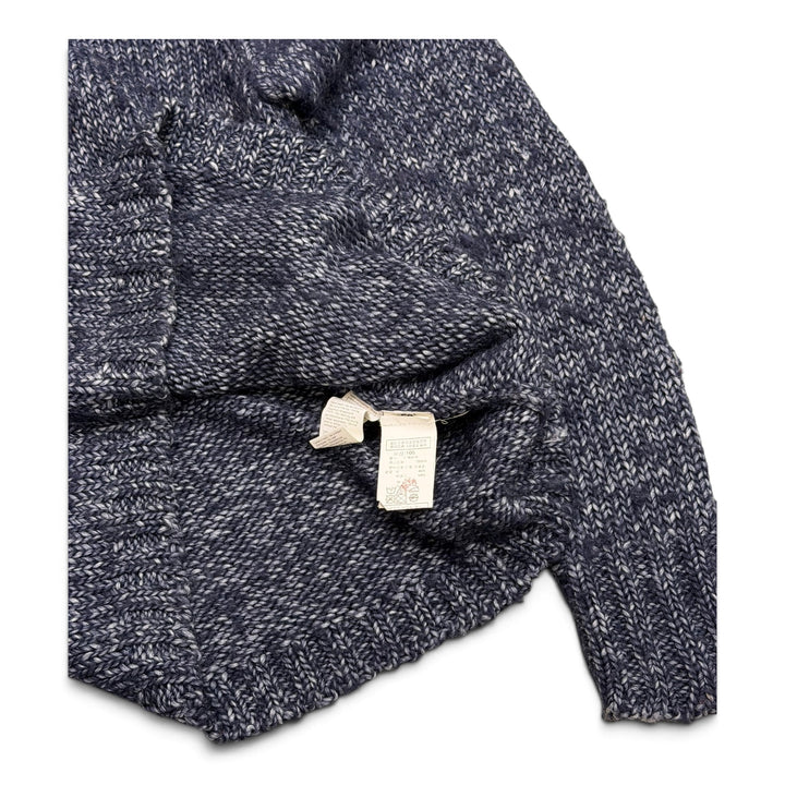 Vintage C.P Company Handmade Heavy Knitted Jumper Blue (M)