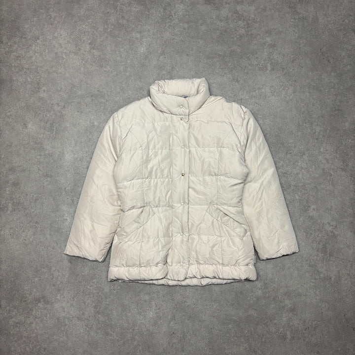 Vintage Moncler Cream Puffer Jacket (S)