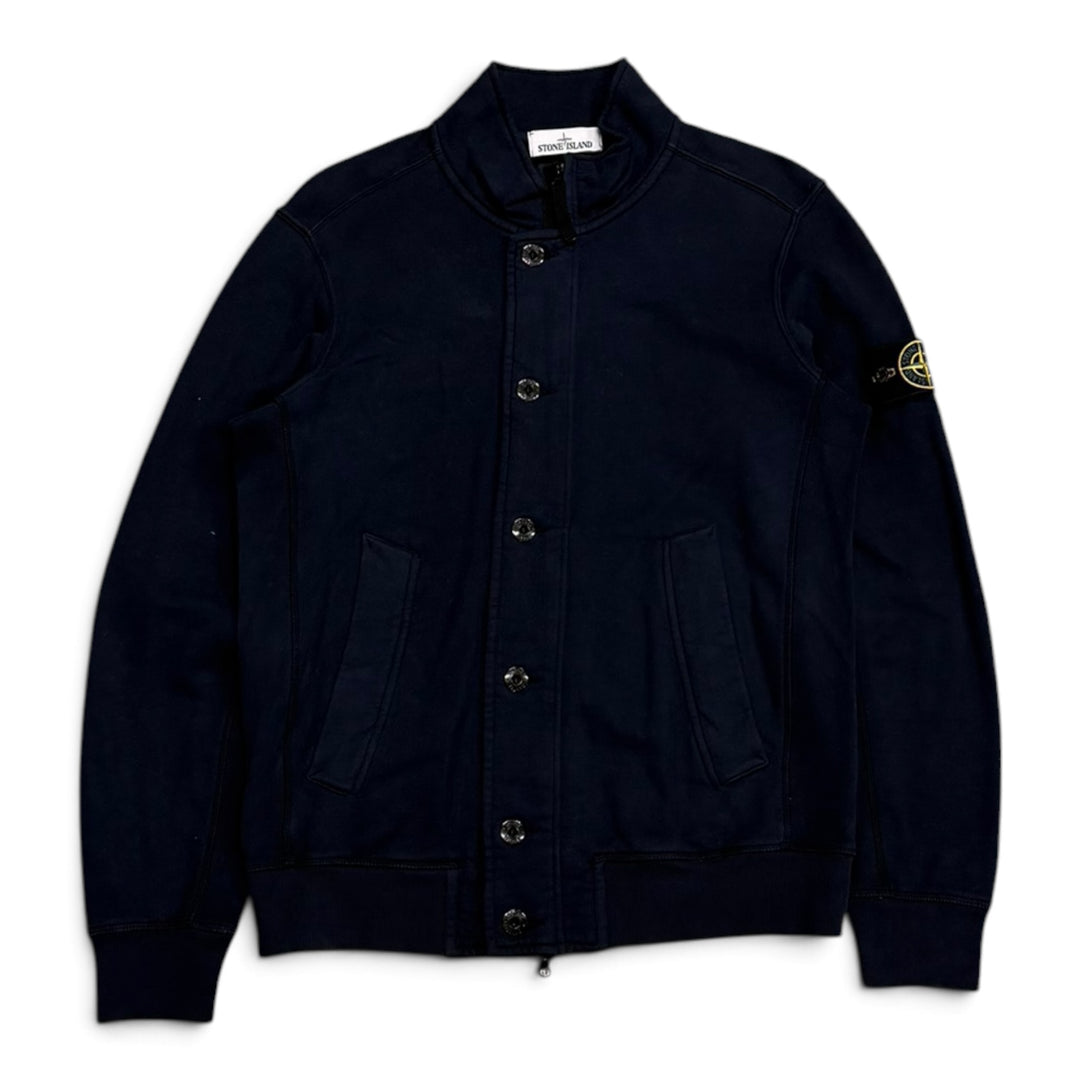Stone Island Full Zip Up Jacket Navy (L)
