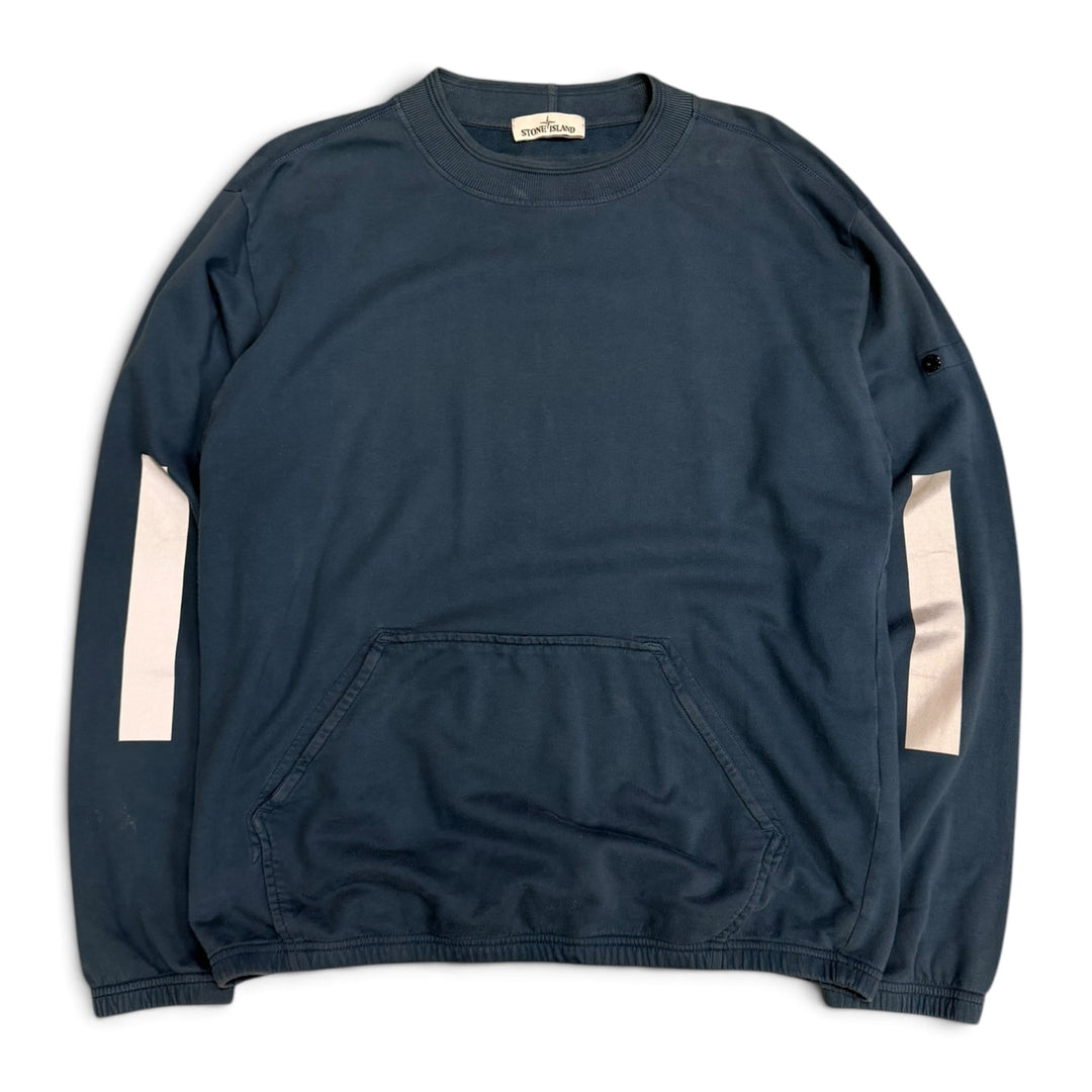 Stone Island Blue Reflective Sweatshirt (L)