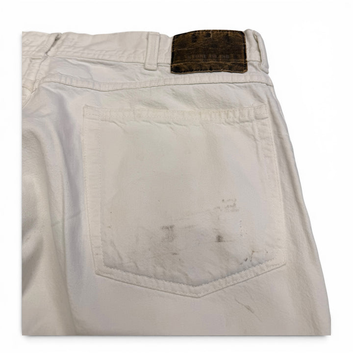 Vintage Stone Island Marine Trousers White 34"