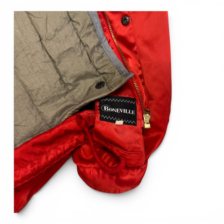 Rare Vintage Boneville 1987 Puffer Jacket Red (L)