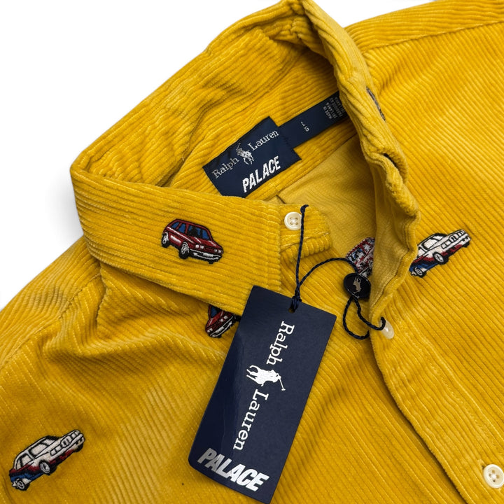 Palace x Ralph Lauren Yellow Corduroy GTI Shirt (L)