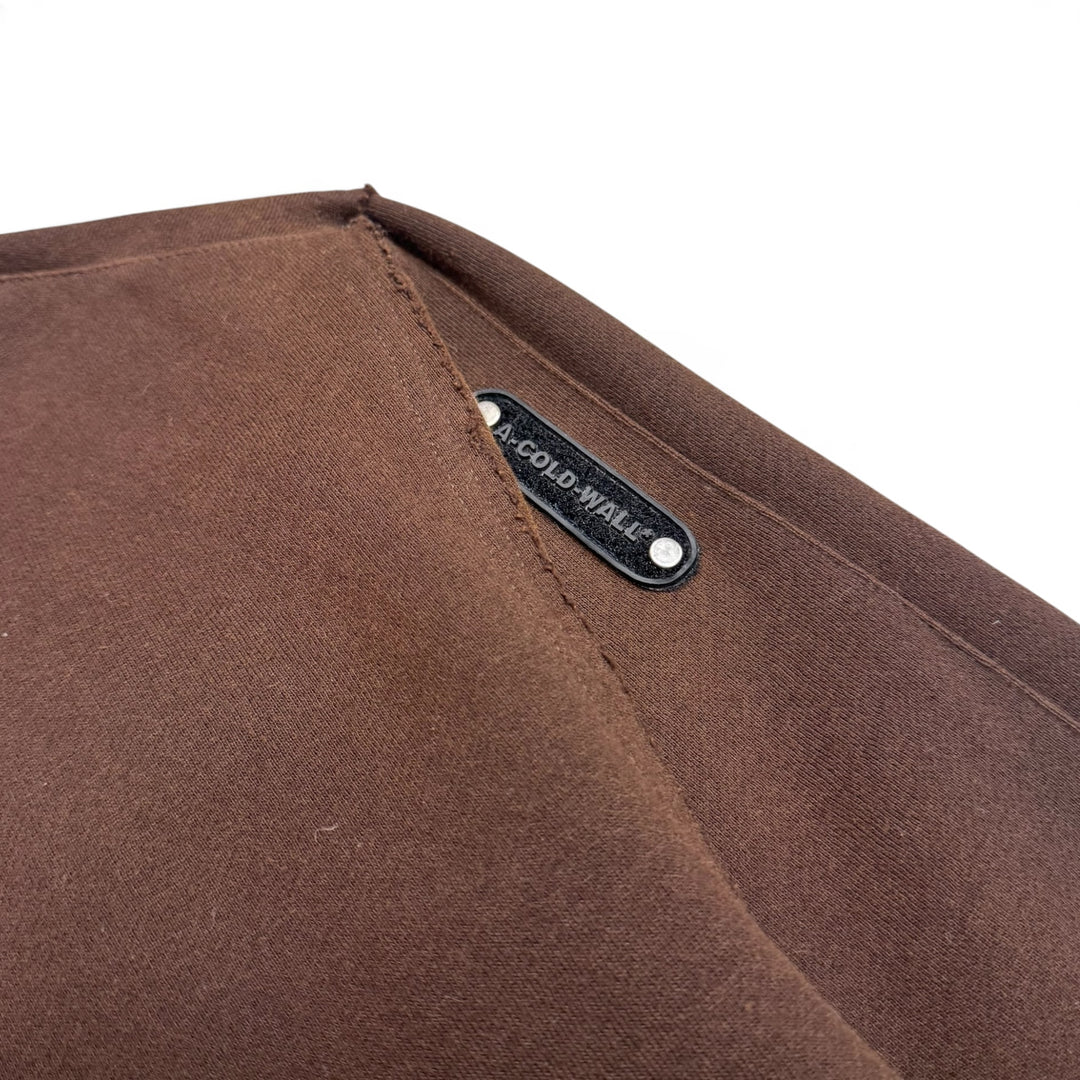 A-Cold-Wall Crew Neck Sweatshirt Brown (M)