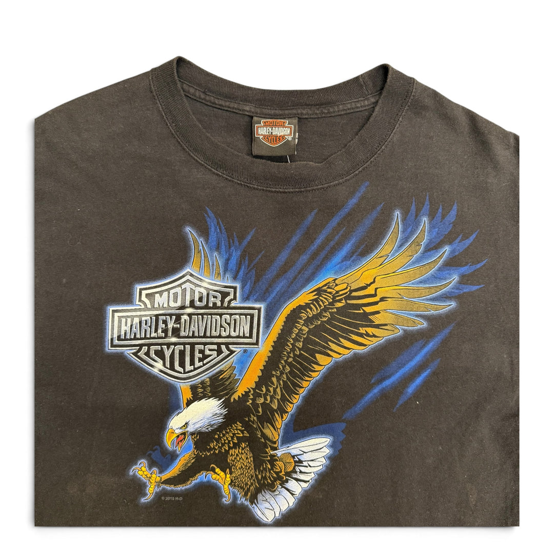 Vintage Harley Davidson Graphic T shirt Black (M)
