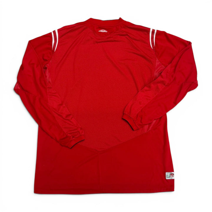 2004 Vintage England Umbro Red Football Shirt (M)