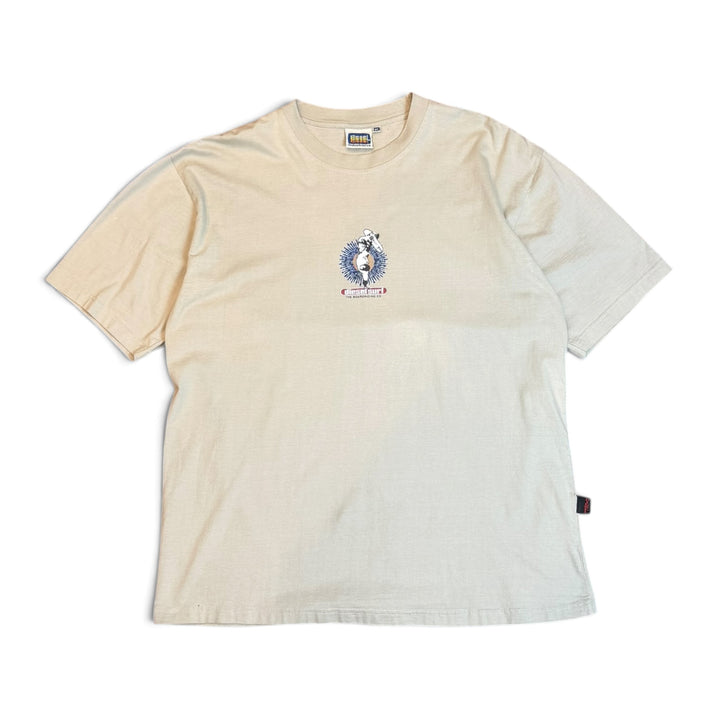 Vintage Diesel Surf Beige Graphic T-Shirt (XL)