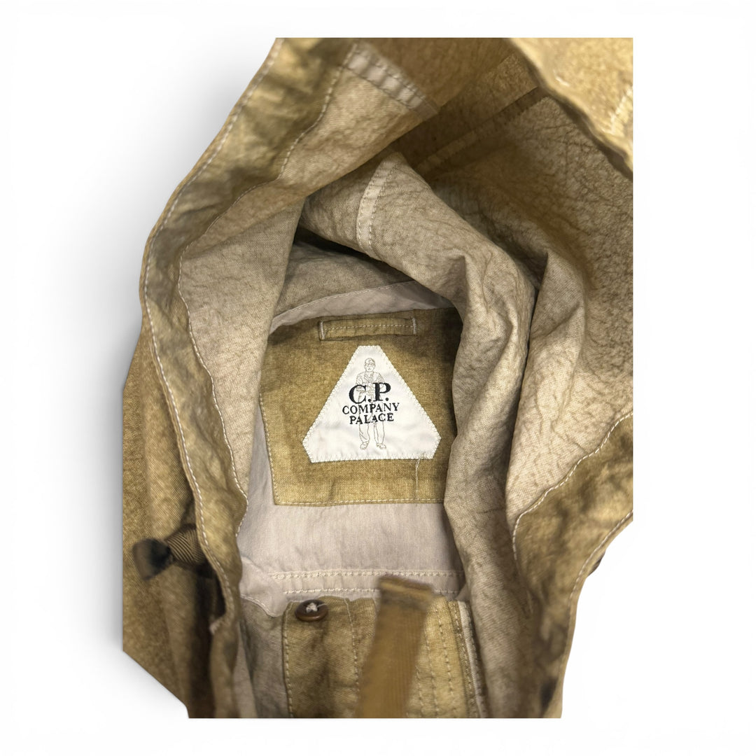 Palace CP Company 50 Fili Heavy Mixed Hooded Jacket Beige (M)