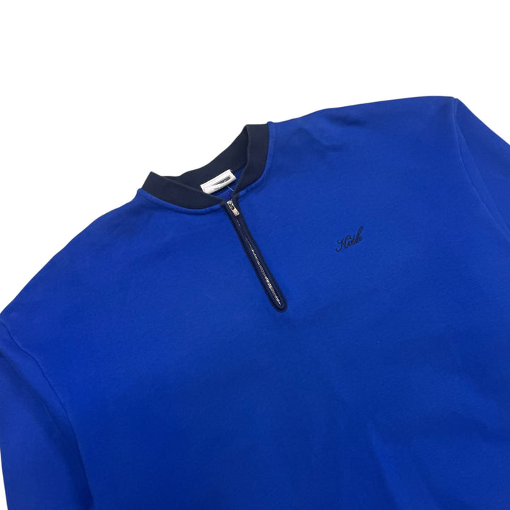Kith Blue Quarter Zip Sweatshirt (L)