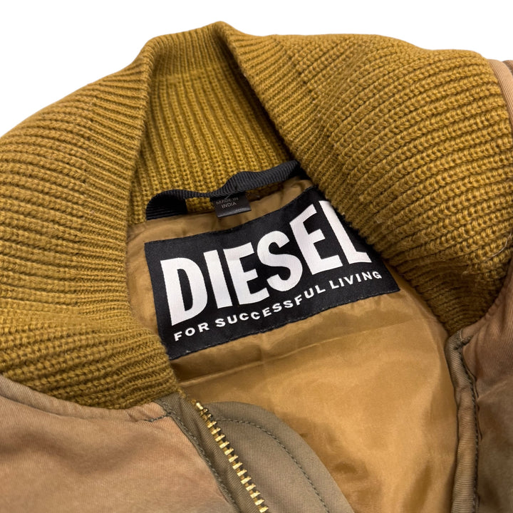 Diesel W - Spleak A - Jacket A Padded Bomber Jacket Brown (L)