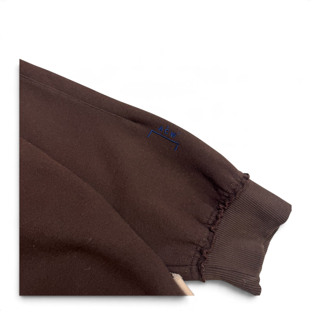 A-Cold-Wall Crew Neck Sweatshirt Brown (M)