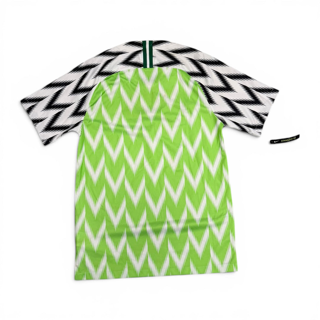 2018 Nigeria Home Football Shirt Green (S)