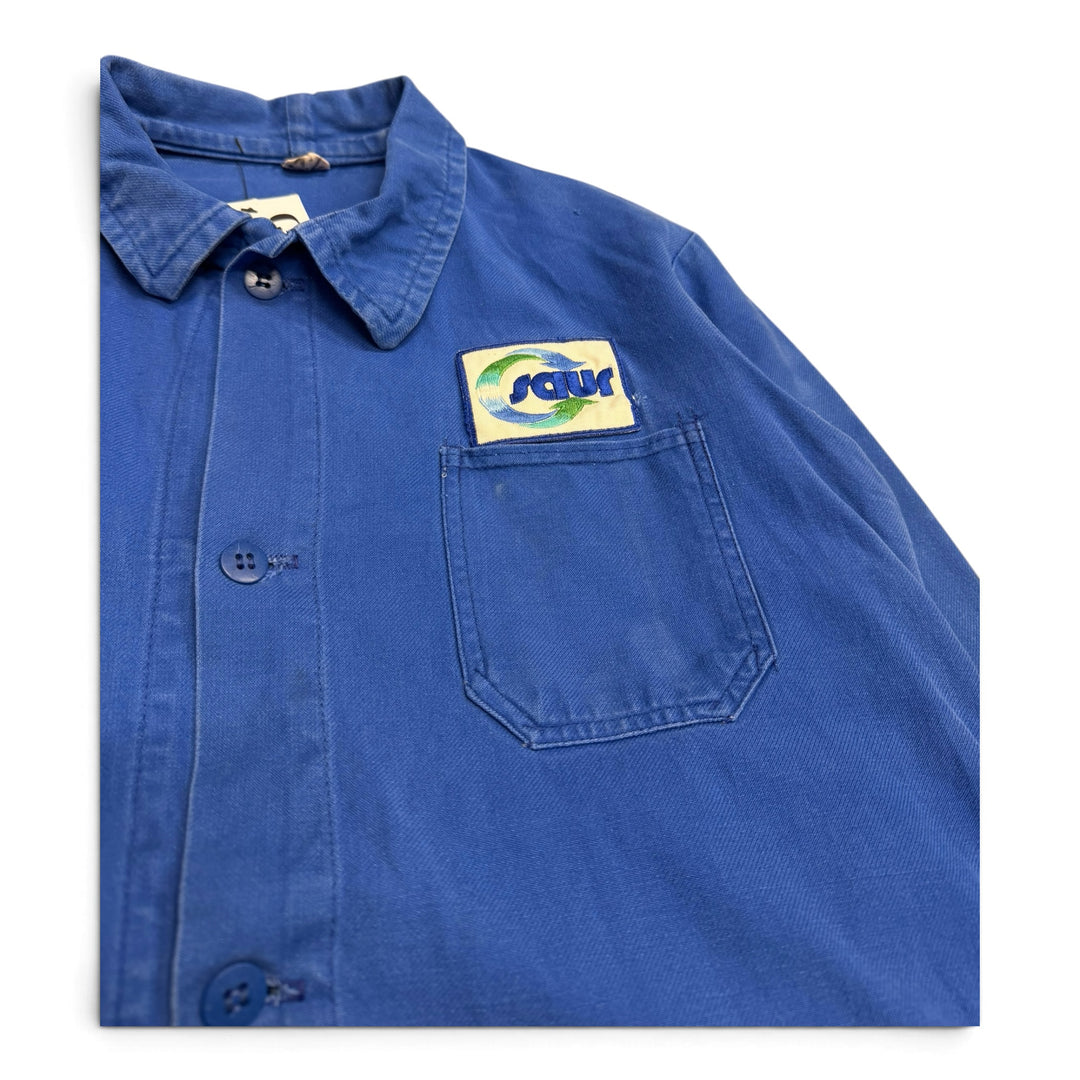 Vintage French Chore Jacket Blue (S)