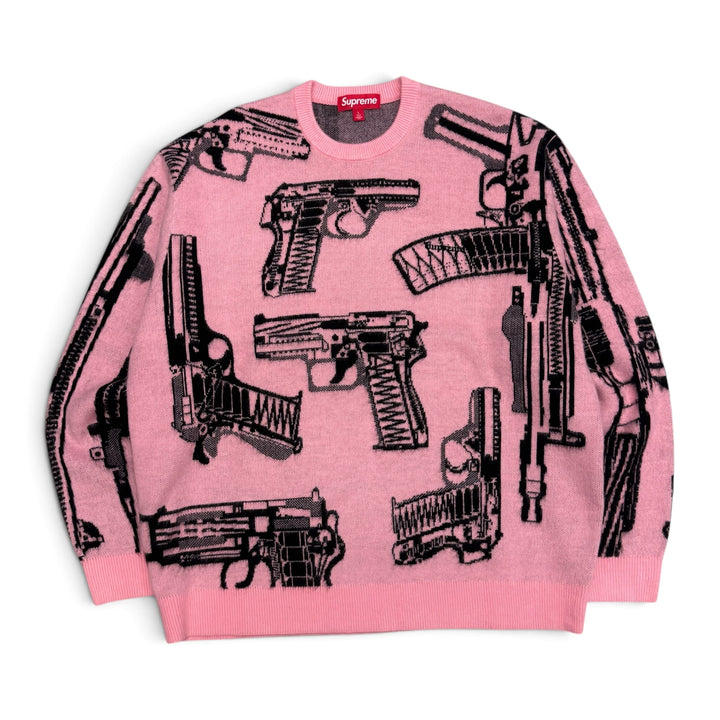 Supreme Guns Sweater Pink (L)