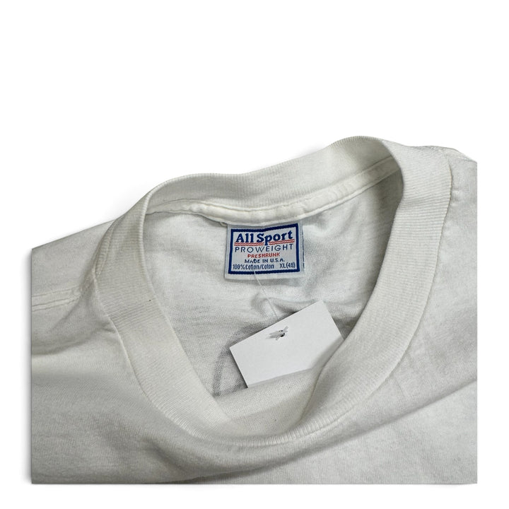 Vintage Whats Your Sign Graphic T shirt White (XL)