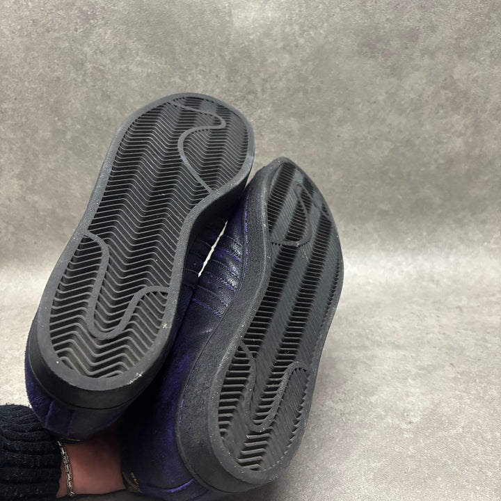 Adidas Skateboarding Kader Pro Model ADV Dark Purple Trainers (UK12.5)
