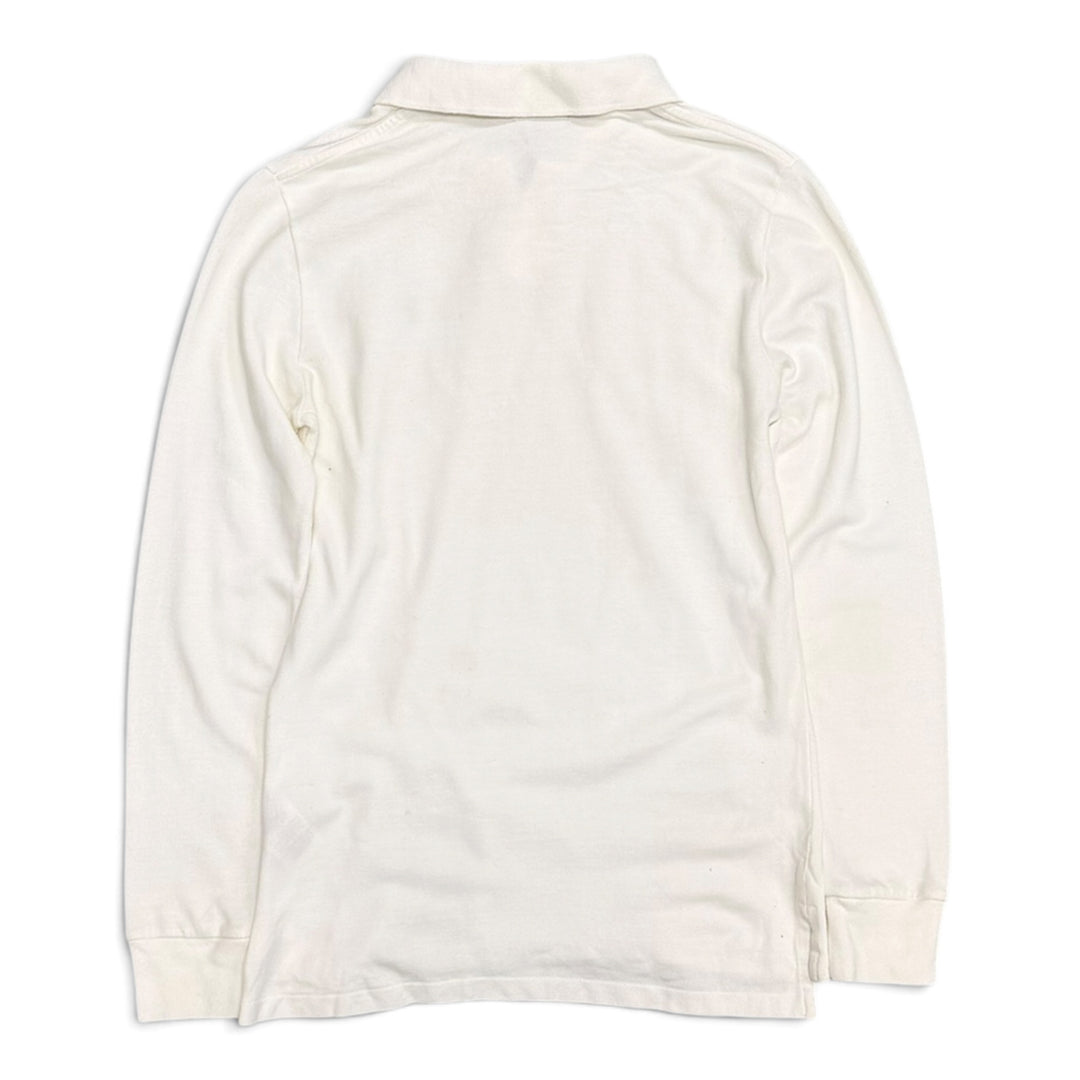 Polo Ralph Lauren Long Sleeve Polo Shirt White (L)
