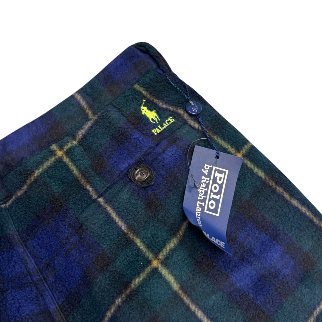 Palace x Ralph Lauren Green Fleece Trousers (32R)