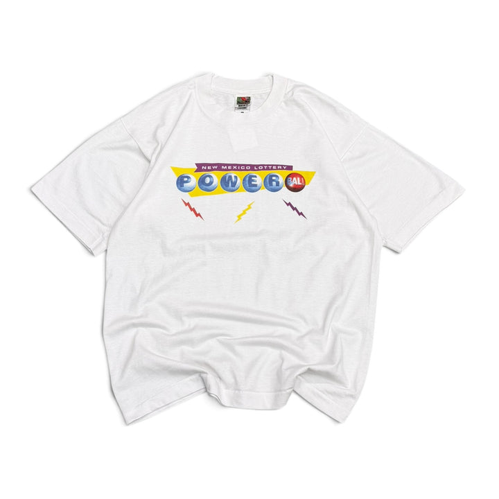 Vintage New Mexico Lottery Powerball T-Shirt White (L)