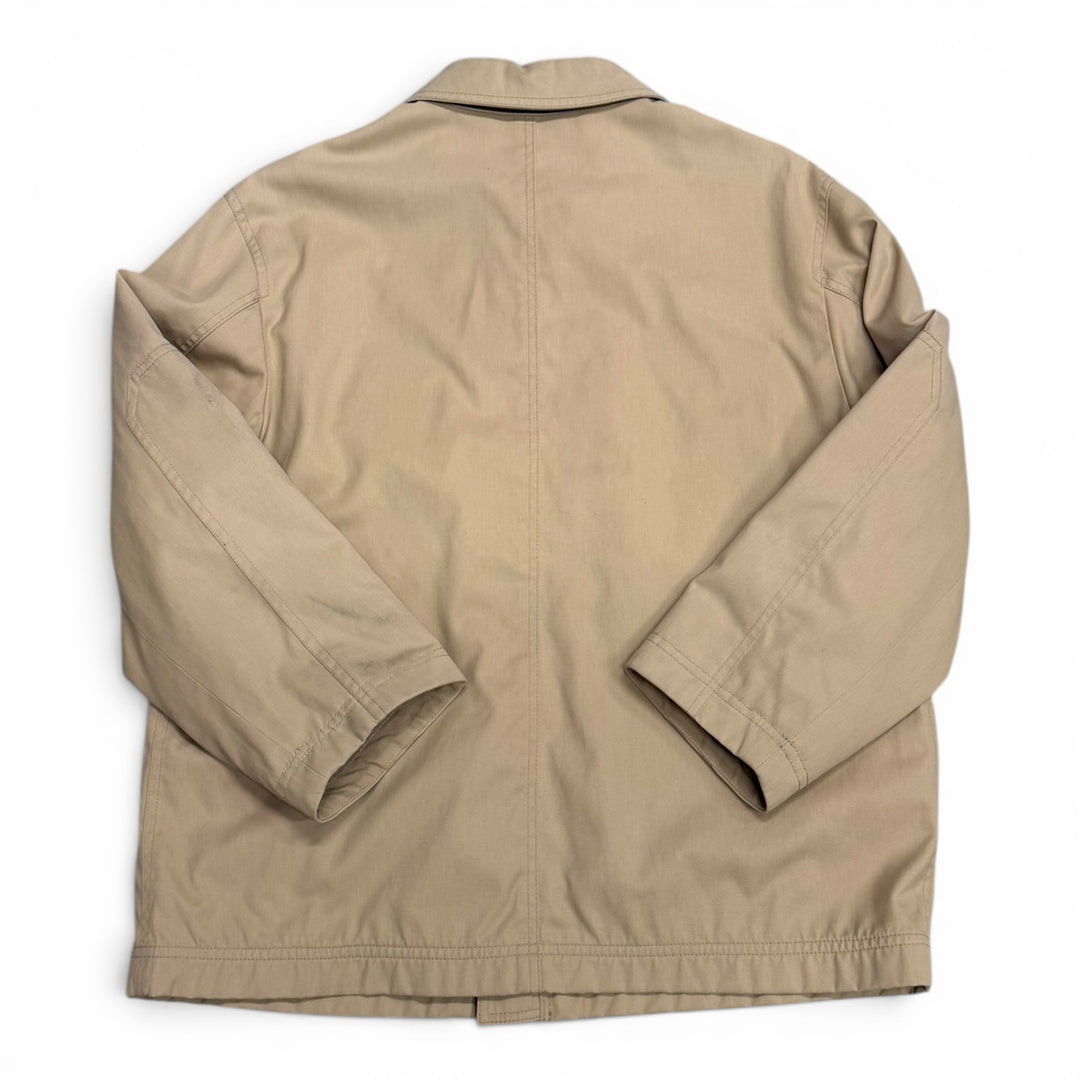Vintage Dolce & Gabanna Cream Collared Zip Up Jacket (L)