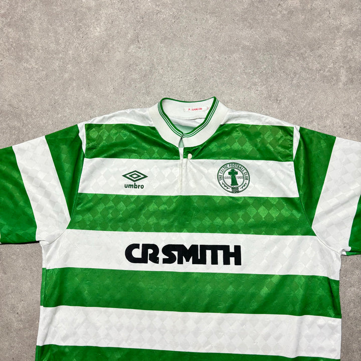 1988' Vintage Umbro Celtic Centenary Home Football Shirt (L)