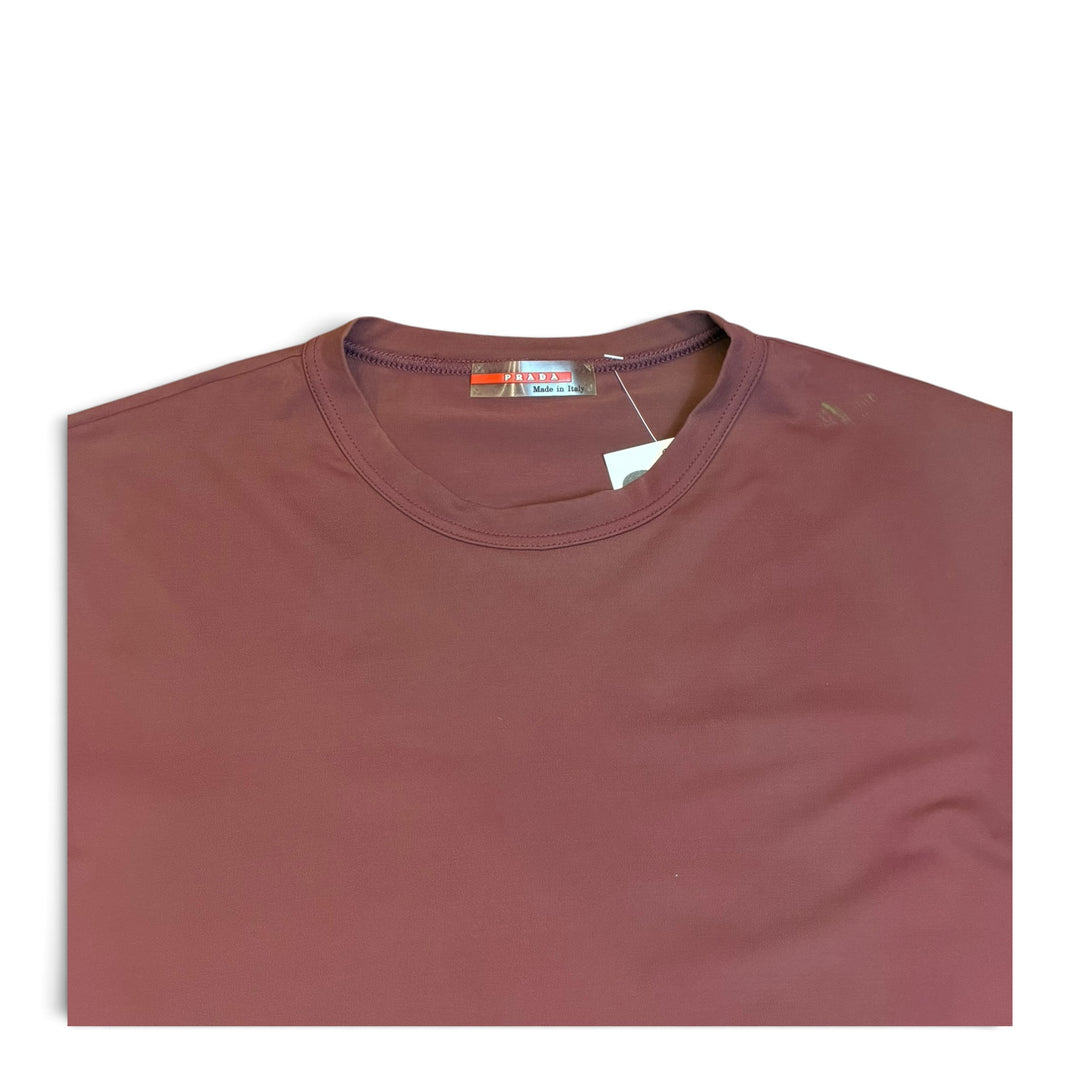 Vintage Prada Sportswear Red T-Shirt (M)