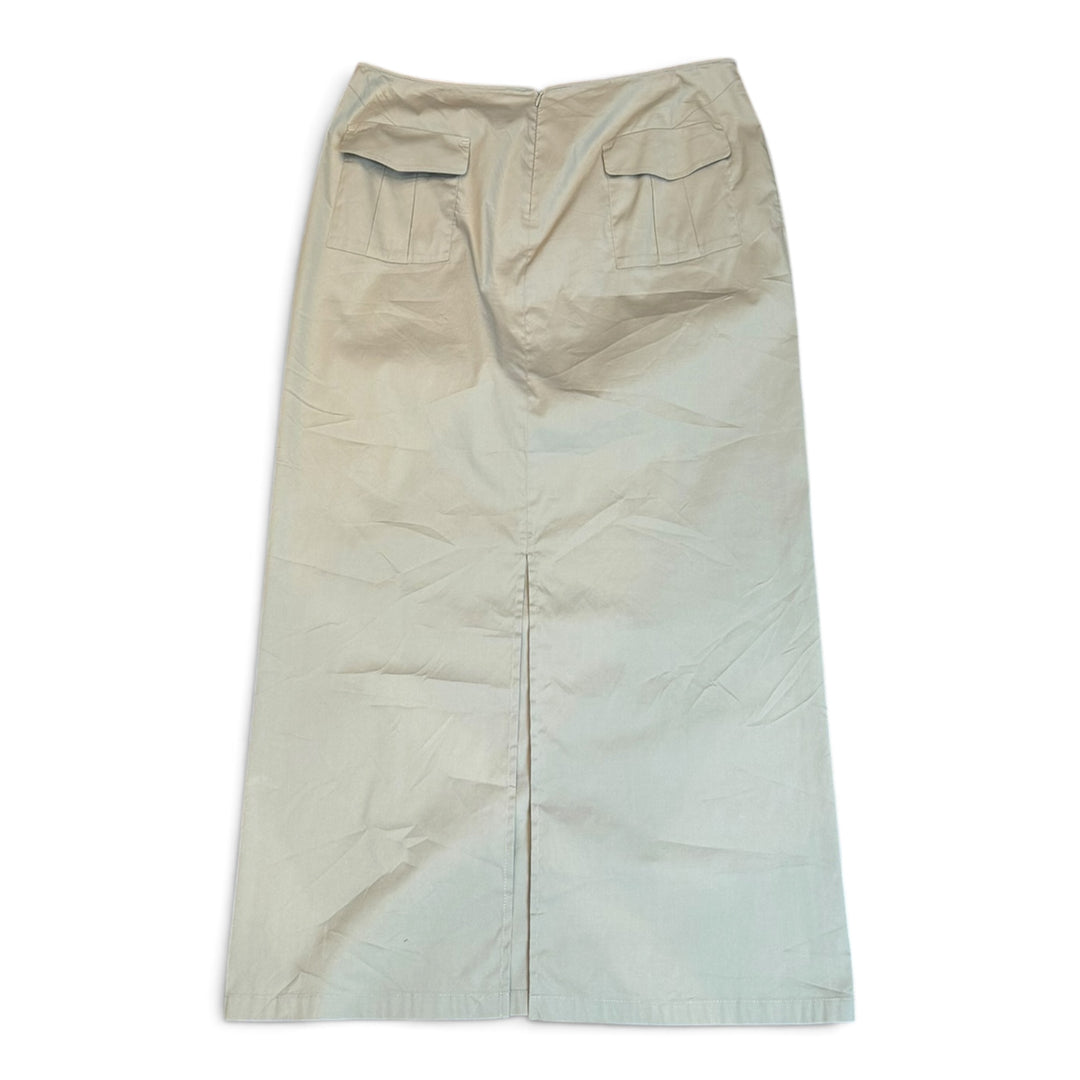 Vintage Jil Sander Beige Maxi Skirt (12)
