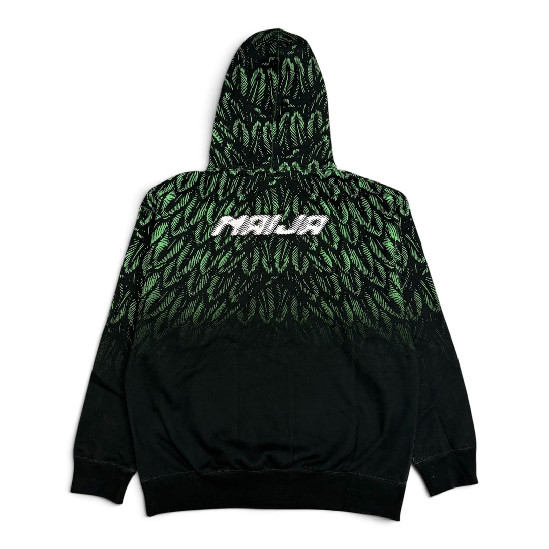 Nike Nigeria X Slawn Fleece Hoodie Tracksuit Set (Black L)