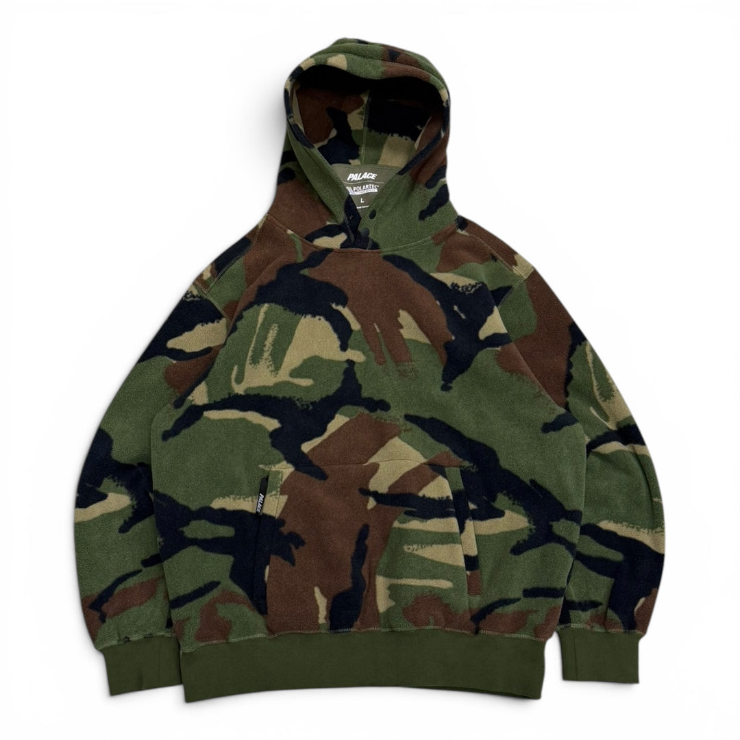 Palace Green Camo Polartec Lazer Hoodie (L)