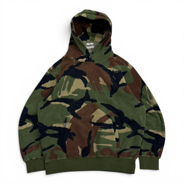 Palace Green Camo Polartec Lazer Hoodie (L)