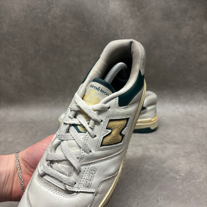 New Balance x Aimé Leon Dore 550 White Trainers (UK9.5)