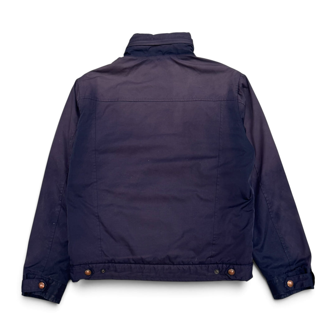 Vintage Polo Ralph Lauren Navy Fleece Lined Nylon Jacket (S)