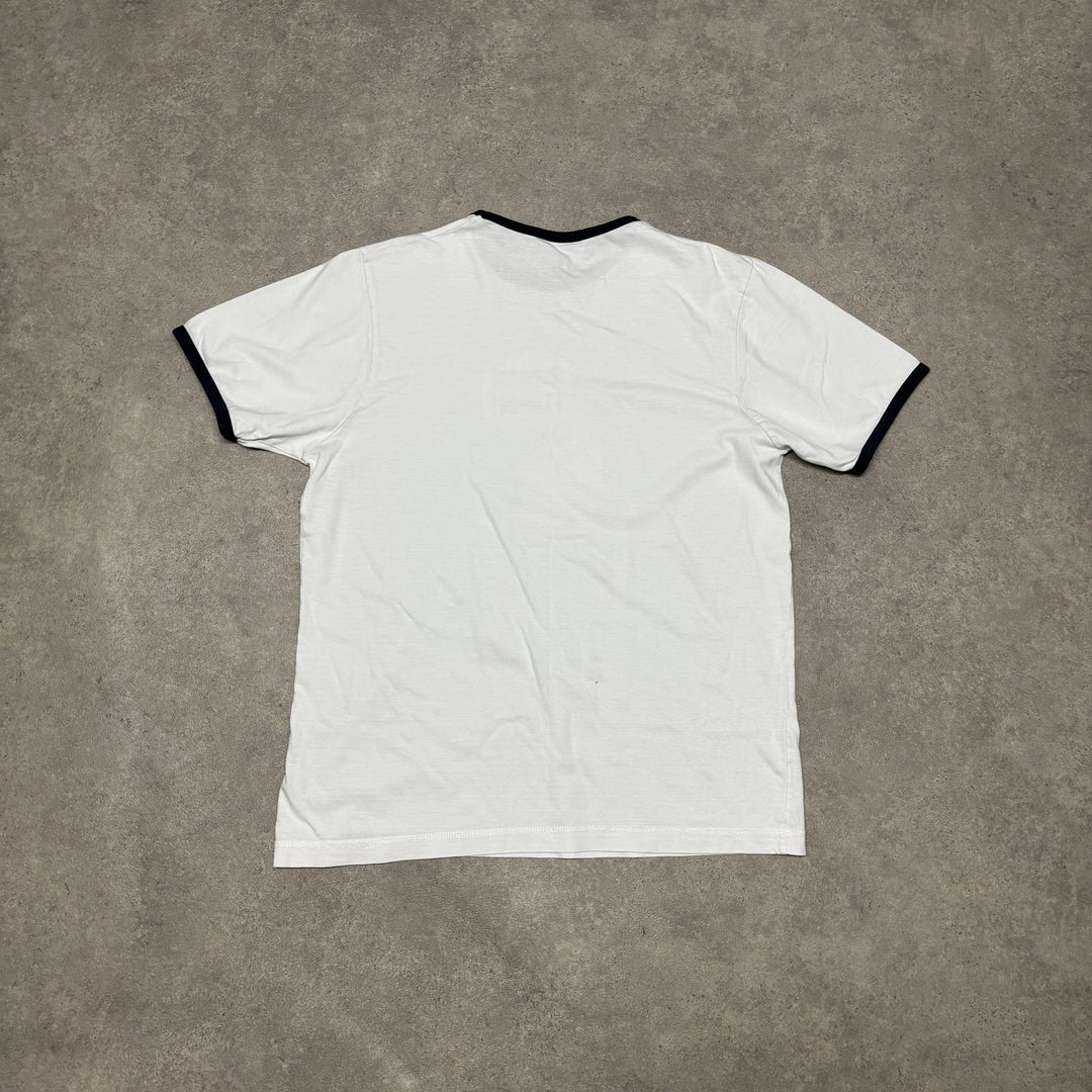 2004 Vintage The Simpsons Homer White Graphic T-Shirt (M)