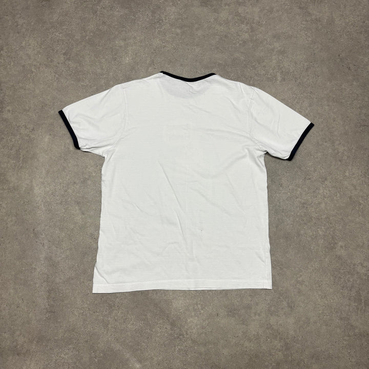 2004 Vintage The Simpsons Homer White Graphic T-Shirt (M)