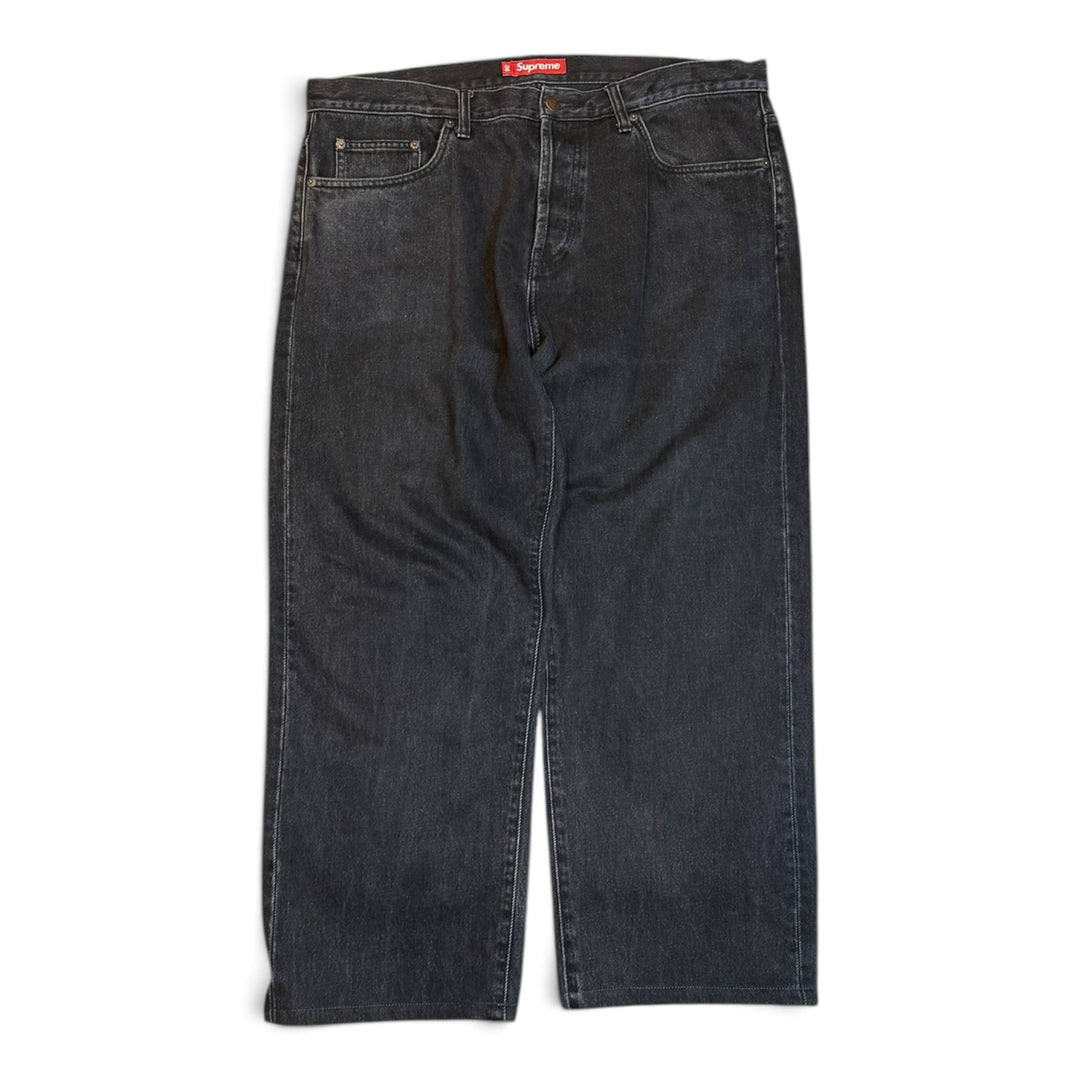 Supreme Star Logo Black Denim Jeans (36)