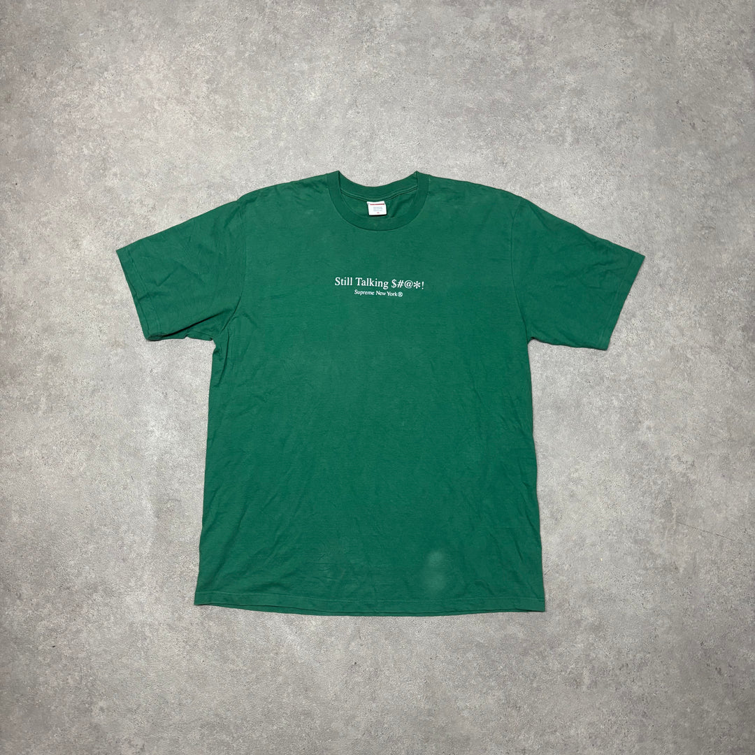 Supreme Green Still Talking T-Shirt (XL)