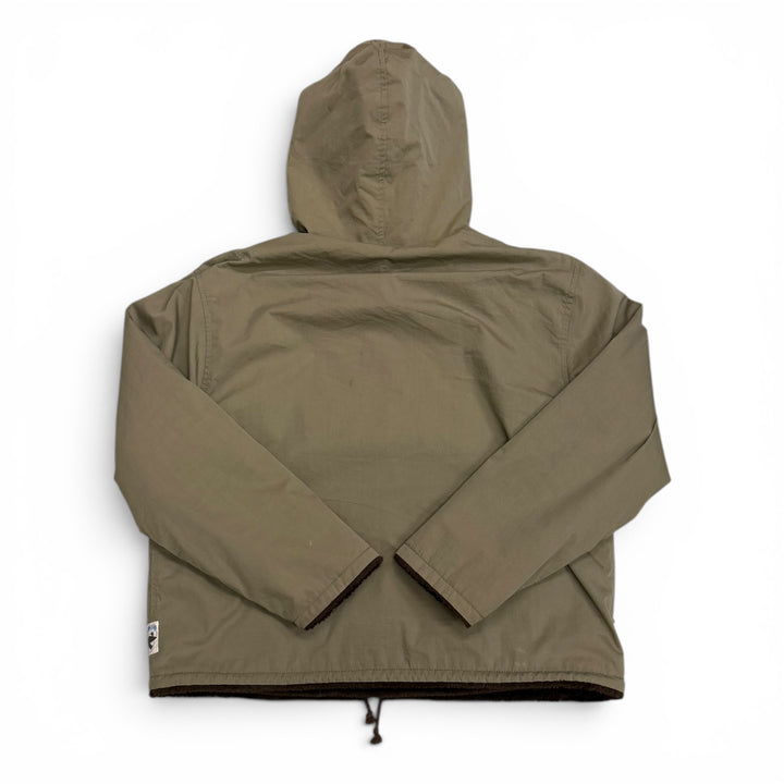 Stussy Khaki Fur Lined Reversible Jacket (XL)