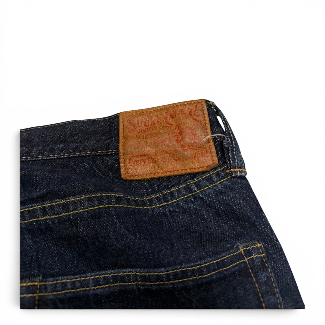 Vintage Sugar Cane Straight Fit Jeans Blue 36"