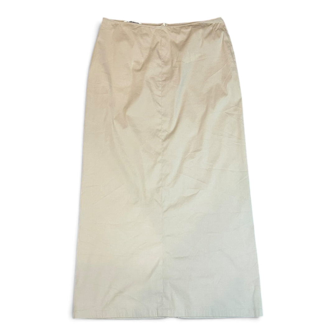 Vintage Jil Sander Beige Maxi Skirt (12)