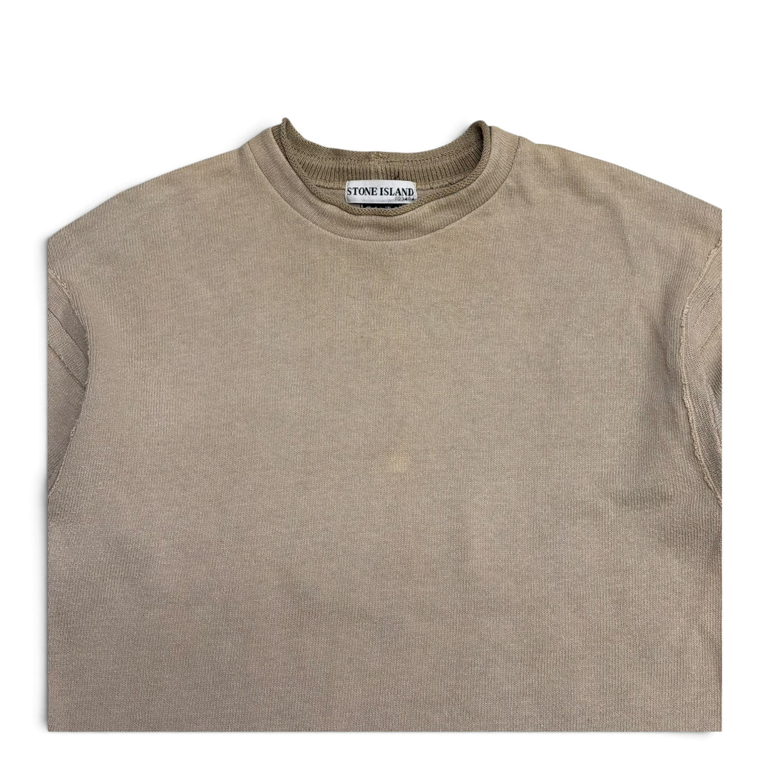 Vintage Stone Island Knitted Jumper Beige (M)