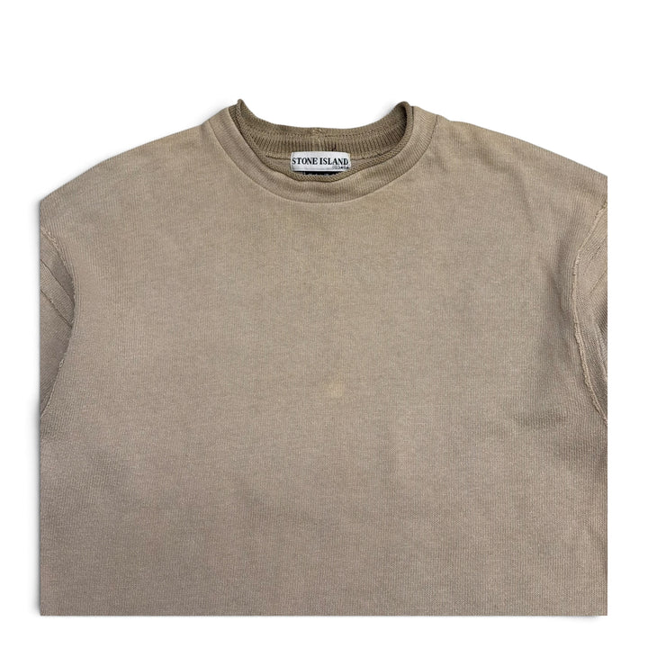 Vintage Stone Island Knitted Jumper Beige (M)