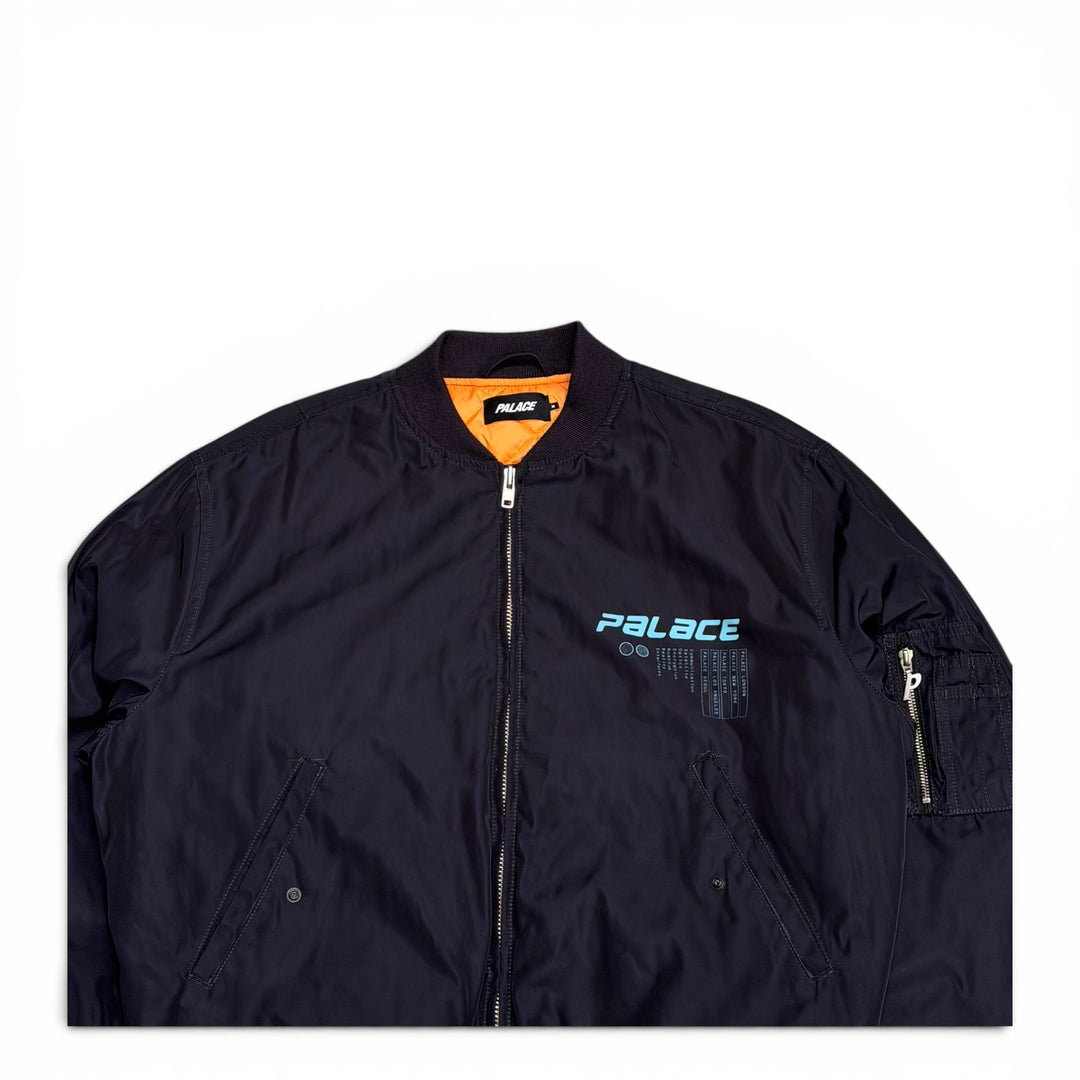 Palace Black Chakra Rave Bomber Jacket (M)