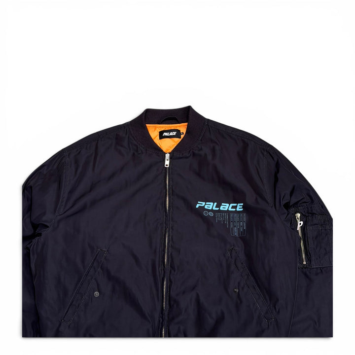 Palace Black Chakra Rave Bomber Jacket (M)